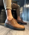 Shoecide Klasik Erkek Ayakkabı 001 Taba (siyah Taban)