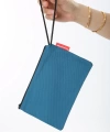 Shoecide Lacivert Clutch Bez Çanta