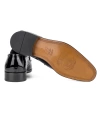 Shoecide Legato Siyah Rugan Hakiki Deri Klasik Erkek Ayakkabı