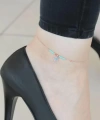 Shoecide Mavi Miyuki Taşlı Yıldızlı Hal Hal