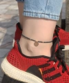 Shoecide Metal Aksesuarlı Boncuklu Halhal