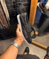Shoecide Mevsimlik Keten Ayakkabı 008 Siyah (beyaz Taban)