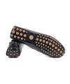 Shoecide Patara Kadın Siyah Kroko Desenli Hakiki Deri Loafer Ayakkabı