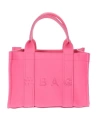 Shoecide Pembe Deri Mini Tote Çanta
