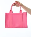 Shoecide Pembe Deri Mini Tote Çanta