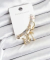 Shoecide Pirinç Gold Renk Set Küpe