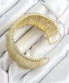 Shoecide Pirinç Tel Sarma Model Gold Renk Kadın Bileklilk