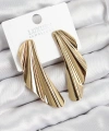 Shoecide Pirinç Tül Model Gold Renk Kadın Küpe