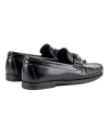 Shoecide Romance Siyah Rugan Hakiki Deri Klasik Erkek Ayakkabı
