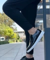 Shoecide Sb0003 Bağcıklı Klasik  Siyah Rugan Yüksek Taban Casual Erkek Ayakkabı