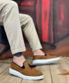 Shoecide Sb0005 Bağcıksız Yüksek Taban Klasik Püsküllü Corcik Erkek Ayakkabı