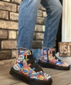Shoecide Sb0142 Bantlı Erkek Yüksek Taban Popart Model Spor Bot