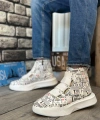 Shoecide Sb0142 Bantlı Erkek Yüksek Taban Rakamlı Spor Bot