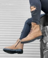 Shoecide Sb0212 İçi Dışı Hakiki Nubuk Deri Taba Erkek Bot