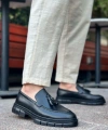 Shoecide Sb0240 Püsküllü Cilt Klasik Yüksek Taban Casual Erkek Ayakkabı