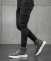 Shoecide Sb0321 Gizli Bağcıklı Erkek Füme Beyaz Taban Spor Bot