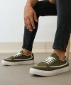 Shoecide Sb0351 Boa Bağcıklı Deri Tozu Günlük Yeşil Renk Spor Ayakkabı