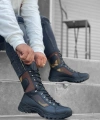 Shoecide Sb0605 Bağcıklı Siyah Kamuflaj Askeri Postal Bot