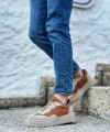 Shoecide Sb0802 Boa Taba Süet Yüksek Taban Erkek Günlük Ayakkabı