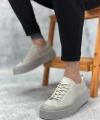 Shoecide Sb500 Boa Özel Termo Taban Gri Casual Erkek Ayakkabı