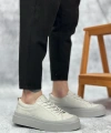 Shoecide Sb500 Boa Özel Termo Taban Gri Casual Erkek Ayakkabı