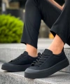 Shoecide Sb500 Boa Özel Termo Taban Siyah Renk Casual Erkek Ayakkabı
