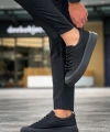 Shoecide Sb500 Boa Özel Termo Taban Siyah Renk Casual Erkek Ayakkabı