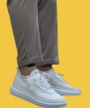 Shoecide Sbo0812 Özel Örme Triko Tarz Beyaz Renk Spor Ayakkabı