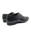 Shoecide Selanik Siyah Hakiki Deri Erkek Klasik Ayakkabı