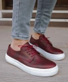 Shoecide Shch005 Cbt Pıttı Erkek Ayakkabı Bordo