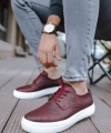 Shoecide Shch061 Cbt Rex Erkek Ayakkabı Bordo