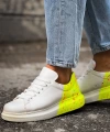 Shoecide Shch254 Cbt Pittura Erkek Ayakkabı 502 Neon Sarı Topuk Splush