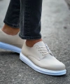 Shoecide Sho003 - Cbt Pelle Classica Erkek Ayakkabı Bej