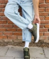 Shoecide Sho004 Bağcıklı Yüksek Taban Cbt Hıde Erkek Ayakkabı Hakı