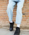 Shoecide Sho004 Bağcıklı Yüksek Taban Cst Hıde Erkek Ayakkabı Sıyah