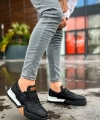 Shoecide Sho067 Bağcıklı Kalın Tasarım Taban Gbt Warrem Erkek Ayakkabı Sıyah/sıyah
