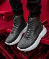 Shoecide Sho077 - Bt Erkek Spor Bot Antrasıt