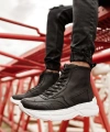 Shoecide Sho077 - Bt Erkek Spor Bot Sıyah