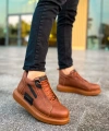 Shoecide Sho131 - Grt Frogner Erkek Bot Taba / Sıyah