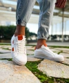Shoecide Sho151 - Gbt Glasses Erkek Ayakkabı Beyaz - Turuncu