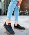 Shoecide Sho157 - Ckt Retro Erkek Ayakkabı Sıyah