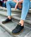 Shoecide Sho157 - Ckt Retro Erkek Ayakkabı Sıyah