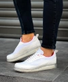 Shoecide Sho181 Rrt İpekyol  Erkek Ayakkabı Beyaz / Kırmızı