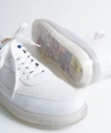 Shoecide Sho181 - Rrt İpekyol  Erkek Ayakkabı Beyaz / Sax Mavı