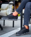 Shoecide Sho181 Rrt İpekyol  Erkek Ayakkabı Sıyah - Kırmızı