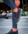 Shoecide Sho181 Rrt İpekyol  Erkek Ayakkabı Sıyah - Kırmızı