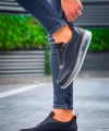 Shoecide Sho181 Rrt İpekyol  Erkek Ayakkabı Sıyah - Turuncu