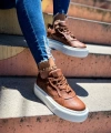 Shoecide Sho187 Cbt Kadın Ayakkabı Taba