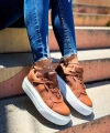 Shoecide Sho187 Cbt Kadın Ayakkabı Taba