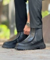 Shoecide Sho2433 - Frt Erkek Bot Sıyah